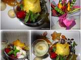 Salade de fruits exotiques et rouges