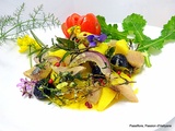 Salade de Pommes de terre /hareng /oignons / olives