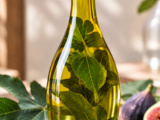 Simple d'huile d’olive infusée aux feuilles de figuier,