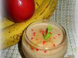 Smoothie pommes bananes gingembre