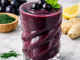 Smoothie raisin noir & spiruline