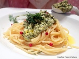 Spaghetti au pesto aneth
