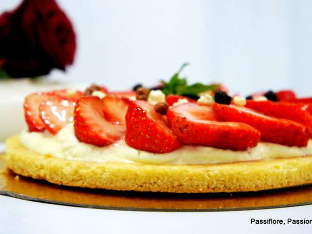 Tarte Cerise Creme Patissiere Tarte Cerise Pistache 17 Recettes de Tarte Sucrée et Crême patissière