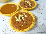 Tartelettes sablées garnies de chocolat