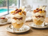 Verrines Gourmandes Poires, Dattes & Chantilly Mascarpone