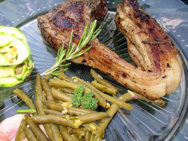 Recettes de Cotelettes d'agneau et Plancha