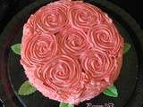 Gâteau roses