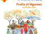 Calendrier 2016 des fruits et légumes - Éditions Terre Vivante