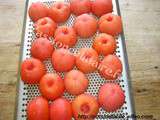 Fondue de tomates - Chaque étape en photo