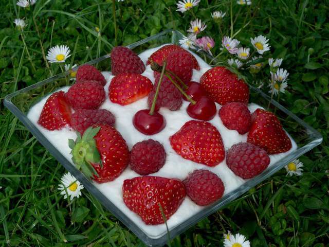 Recettes de Fromage blanc aux fruits de Passion et Gourmandise