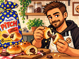 Brioches fourrées au chocolat façon Pitch