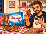 Petits Écoliers chocolat au lait maison