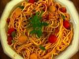 Spaghetti aux anchois
