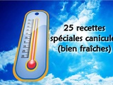 25 recettes spéciales canicule (bien fraîches)