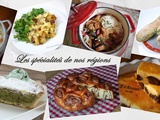 Compile moi un menu : Les spécialités de nos régions