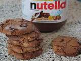 Cookies au chocolat et au Nutella