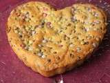Cookies géant aux Smarties pour mon Valentin