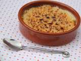 Crème brûlée à la vanille