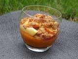Crumble Abricots - Nectarines