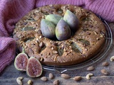 Gâteau aux figues et aux fruits secs