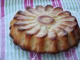 Gâteau  madeleine  aux pommes