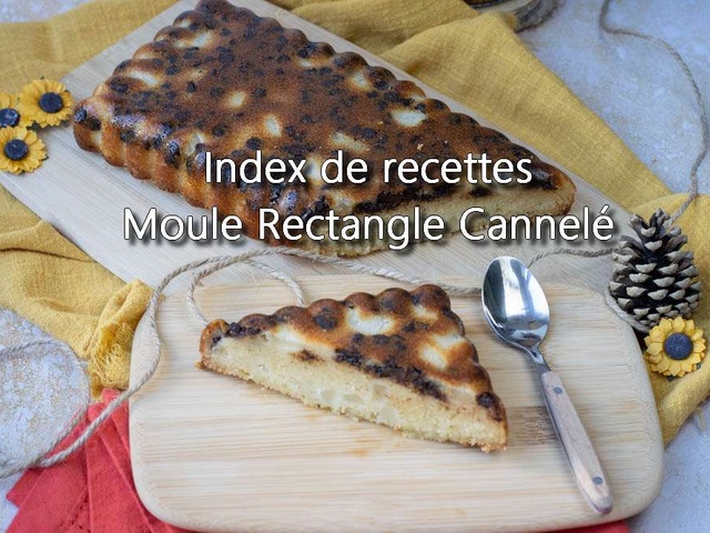 Moule mini cake long flex-me - Les recettes de sandrine au companion ou pas
