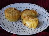 Muffins pommes de terre coulant au fromage
