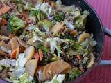 Wok de légumes (recette de Cyril Lignac)