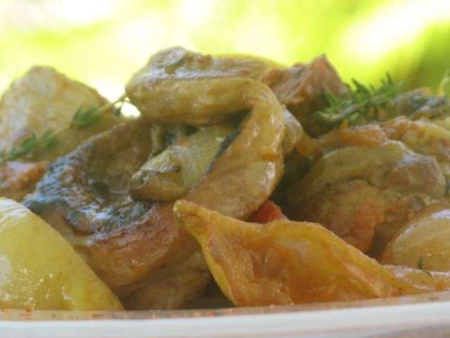 Osso Bucco de Dinde aux Saveurs Méditerranéennes
