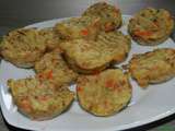 Minis muffins au thon et légumes