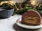 Bûche chocolat café : recette de Noël