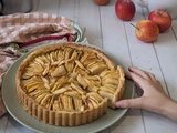 Tarte aux pommes à la compote
