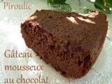 Gâteau mousseux au chocolat de Laurence Salomon #3: Le parfait gâteau au chocolat