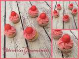 Cupcakes fraise tagada