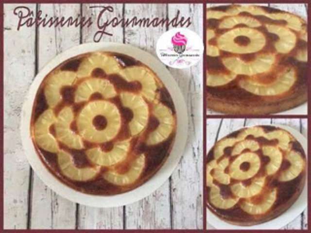 Croûte aux ananas et crème d’amande