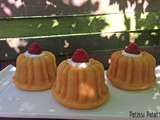 Mini bundt cakes à la fleur d’oranger