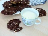 My favorite cookies: cacao et pépites de chocolat blanc