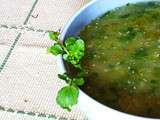 Watercress soup - La soupe de cresson