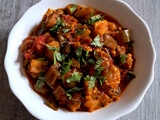 Aubergine indienne (baingan curry)