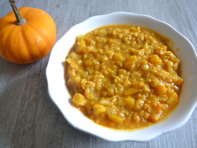 Mijoté de lentilles - carottes et oeuf au Thermomix - Amandine Cooking