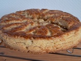 Galette des rois à la pomme et caramel beurre salé