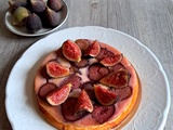 Gâteau ricotta, petits suisses aux figues