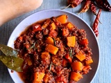 Potée piquante à la butternut et quinoa