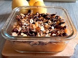 Tian de pommes aux fruits sec et oranges confites