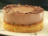 Cheesecake croustillant au chocolat