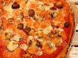 Pizza sans gluten mozza roquefort