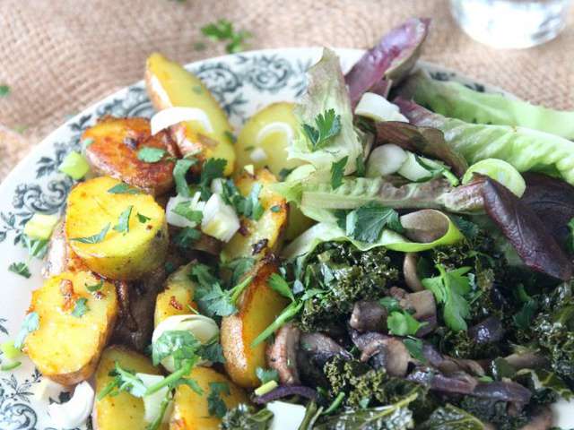 Recettes de Pomme de terre et Champignons - 9