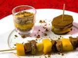 Trilogie de foie gras au pain d’épices | dimanche 1er juin à 11h30