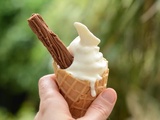 99 ice cream - Glace vanille et chocolat friable, un classique anglais
