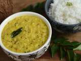 Cabbage kootu - Dal de lentilles et de chou du Sud de l'Inde